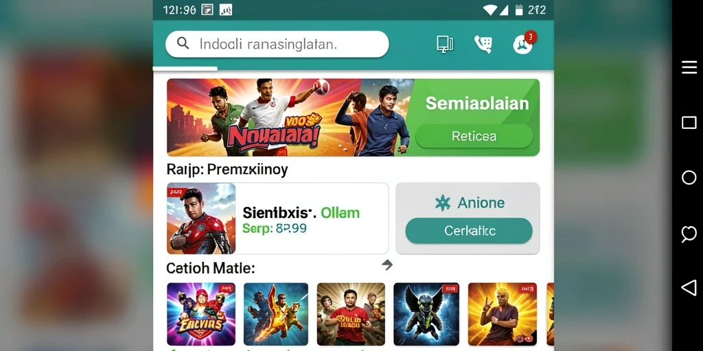 Fitur turnamen yang menantang dan seru.