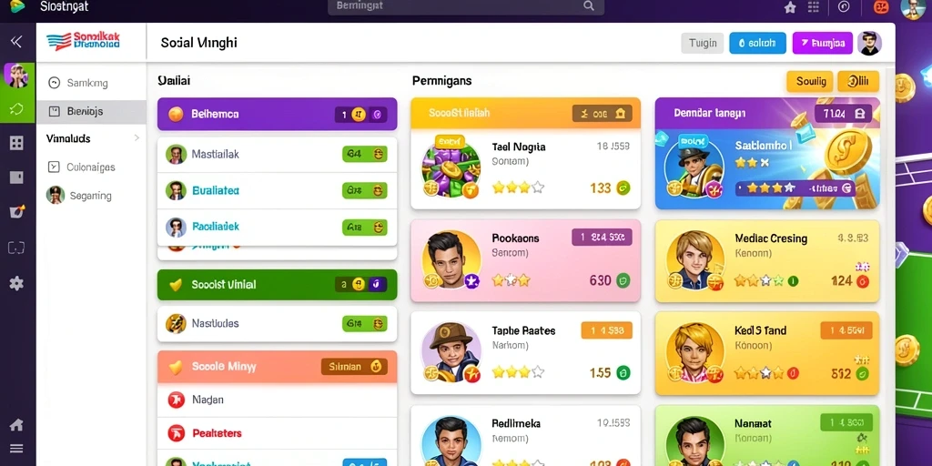 Fitur bonus harian yang menarik untuk dimainkan.