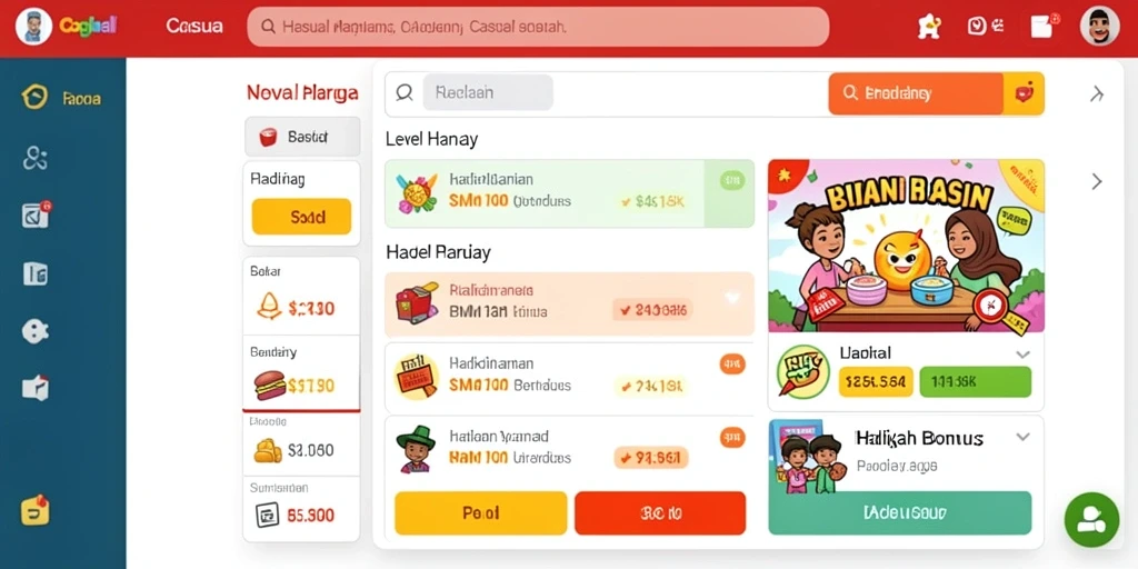 Ragam level dan tantangan yang mengasah otak.