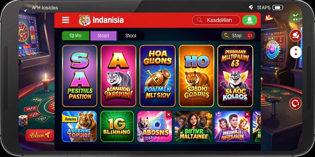 Level permainan yang menantang dan seru.