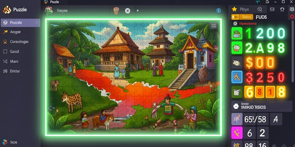 Screenshot event spesial dengan hadiah menarik.
