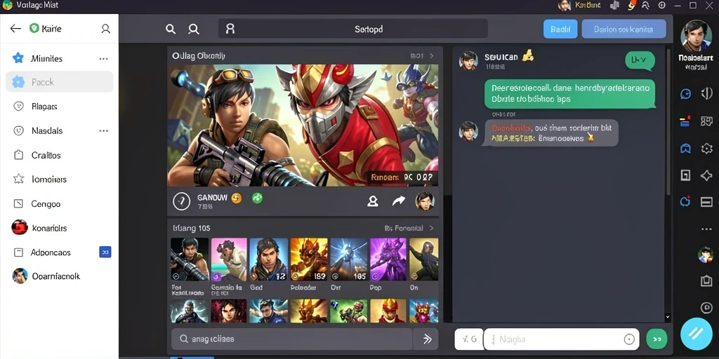 Ilustrasi misi yang beragam dan menarik.