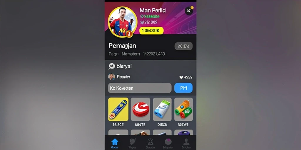 Fitur sosial untuk berinteraksi dan bersaing.
