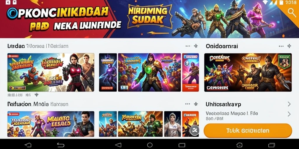 Screenshot dari permainan yang menegangkan dan seru.