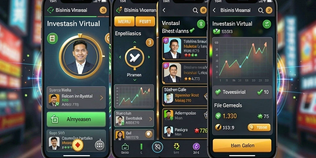 Screenshot menggambarkan latar belakang indah dari dunia samurai.