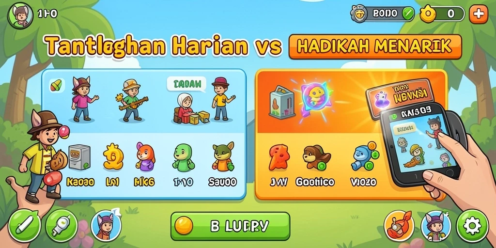 Mode permainan beragam untuk semua jenis pemain.