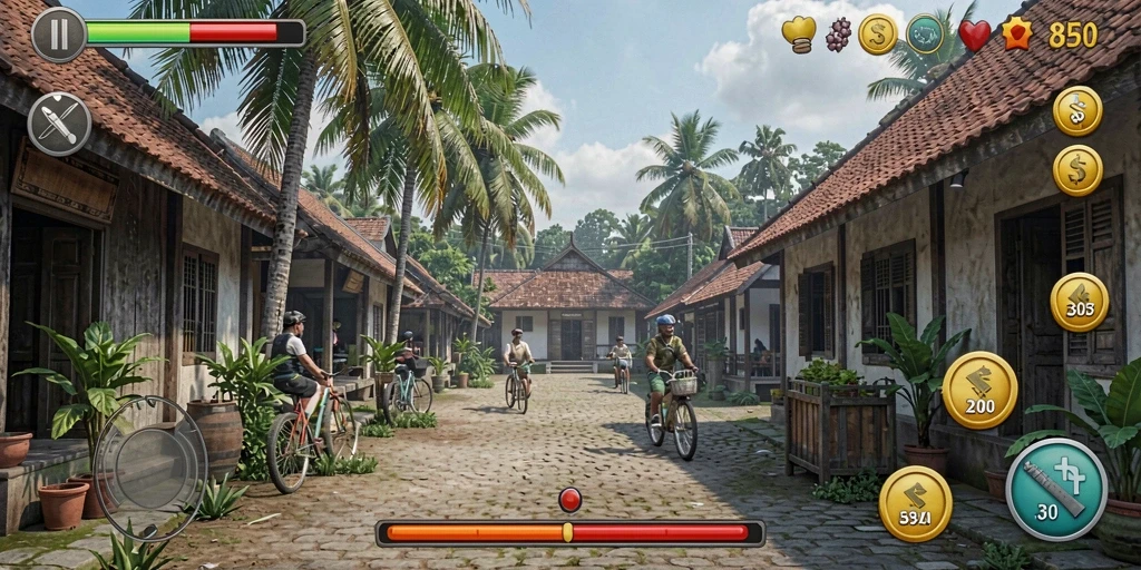 Berbagai mode permainan untuk pengalaman yang lebih menarik.
