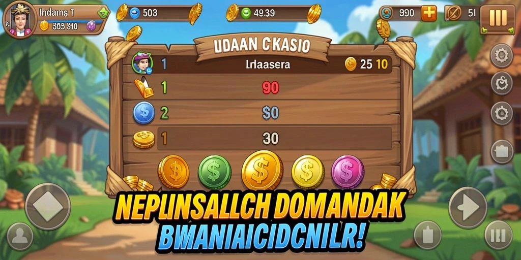 Tampilan menu utama yang mudah dinavigasi.