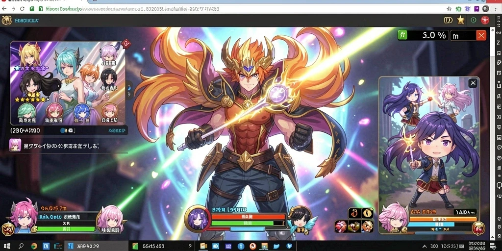 Tangkapan layar menunjukkan interaksi multiplayer yang seru.